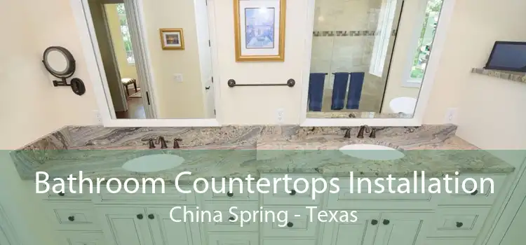 Bathroom Countertops Installation China Spring - Texas