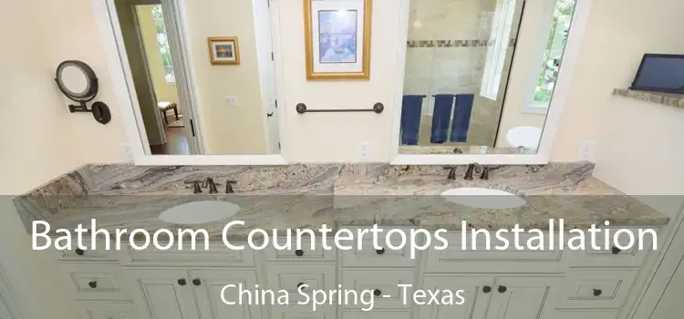 Bathroom Countertops Installation China Spring - Texas