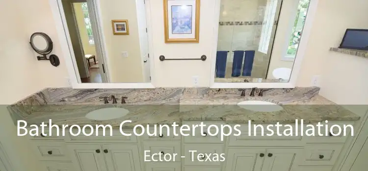 Bathroom Countertops Installation Ector - Texas