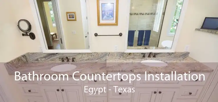 Bathroom Countertops Installation Egypt - Texas