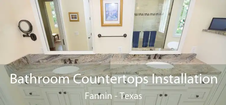 Bathroom Countertops Installation Fannin - Texas