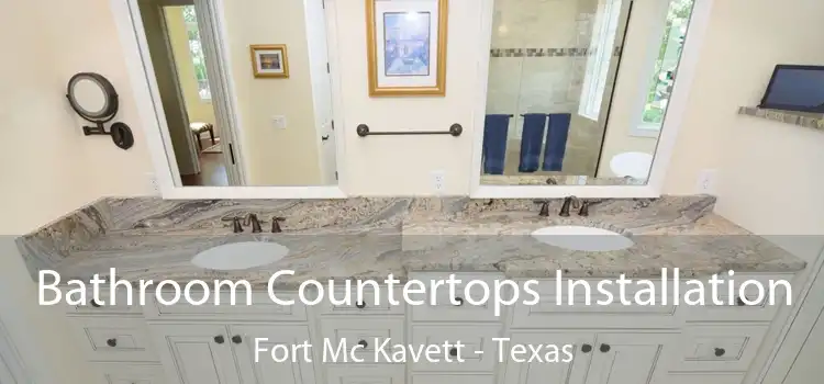Bathroom Countertops Installation Fort Mc Kavett - Texas