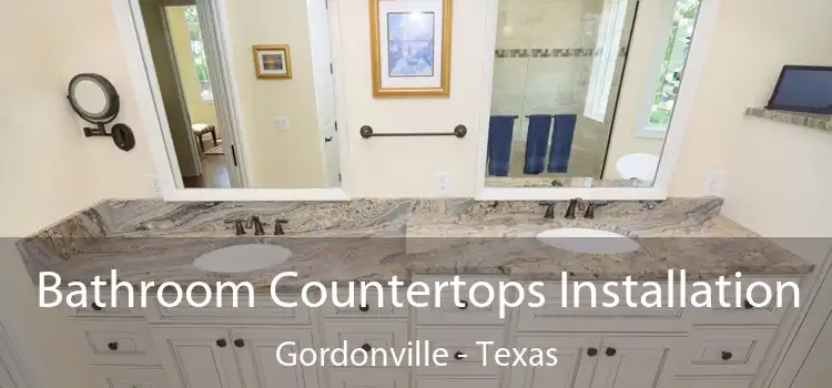 Bathroom Countertops Installation Gordonville - Texas