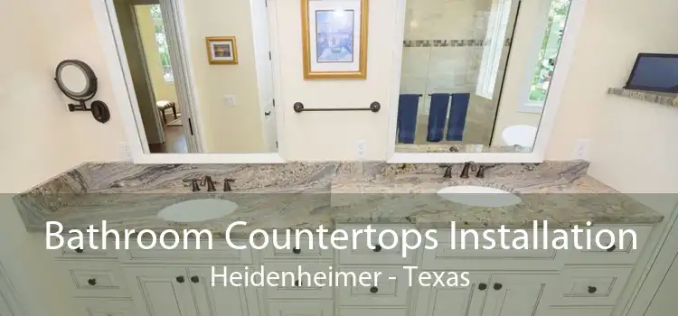 Bathroom Countertops Installation Heidenheimer - Texas
