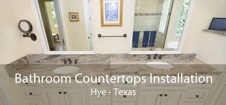 Bathroom Countertops Installation Hye - Texas