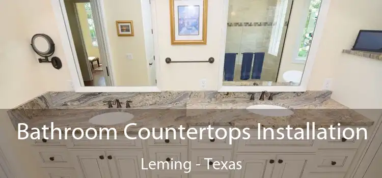 Bathroom Countertops Installation Leming - Texas