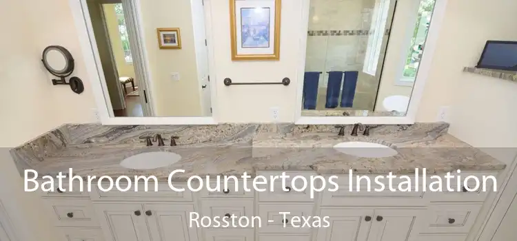 Bathroom Countertops Installation Rosston - Texas