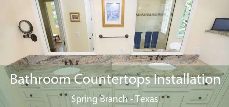 Bathroom Countertops Installation Spring Branch - Texas