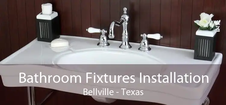 Bathroom Fixtures Installation Bellville - Texas