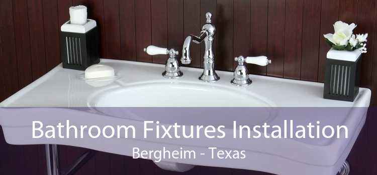 Bathroom Fixtures Installation Bergheim - Texas