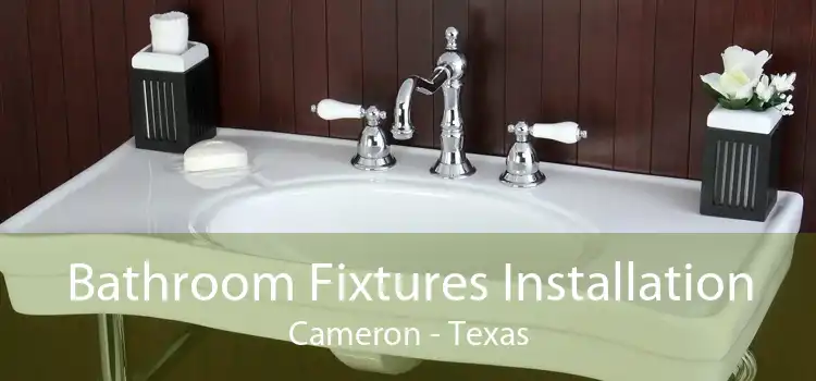 Bathroom Fixtures Installation Cameron - Texas