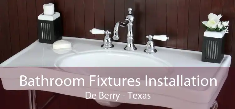 Bathroom Fixtures Installation De Berry - Texas
