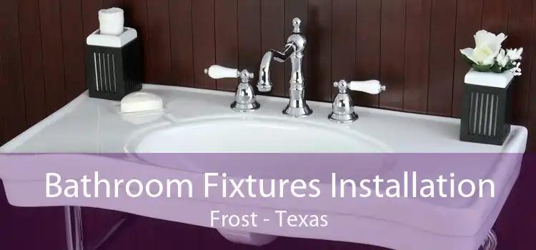 Bathroom Fixtures Installation Frost - Texas