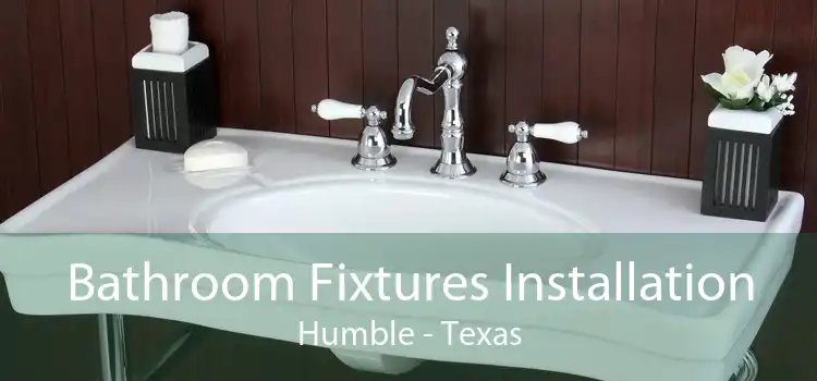Bathroom Fixtures Installation Humble - Texas