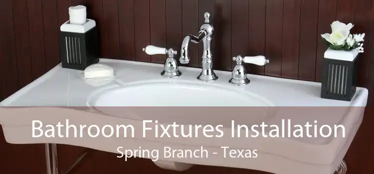 Bathroom Fixtures Installation Spring Branch - Texas