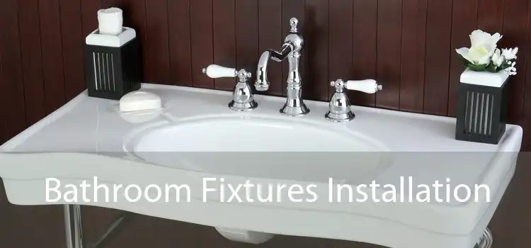 Bathroom Fixtures Installation 