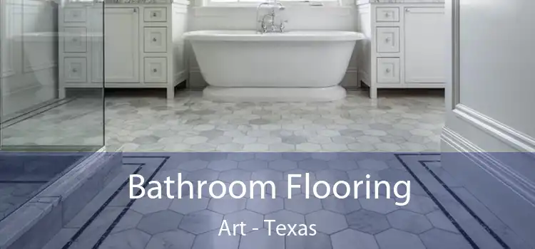 Bathroom Flooring Art - Texas