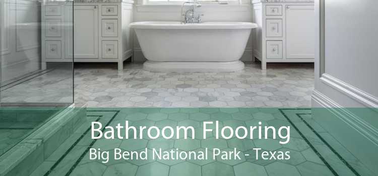 Bathroom Flooring Big Bend National Park - Texas