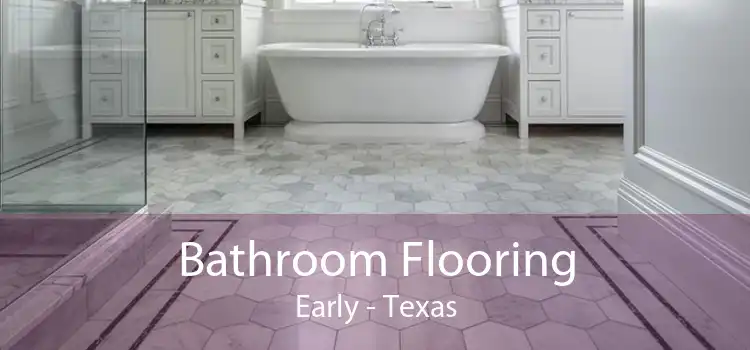 Bathroom Flooring Early - Texas