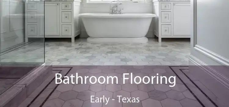 Bathroom Flooring Early - Texas