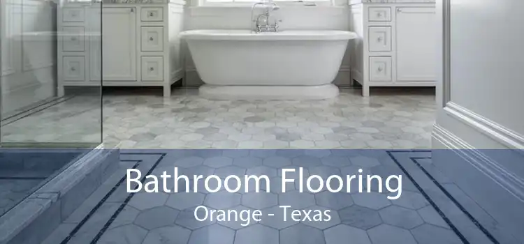 Bathroom Flooring Orange - Texas