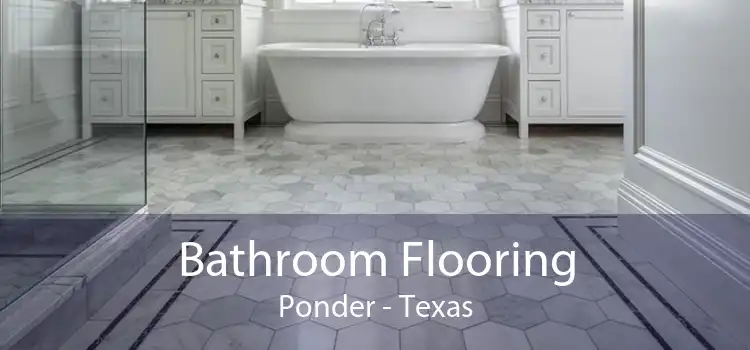 Bathroom Flooring Ponder - Texas