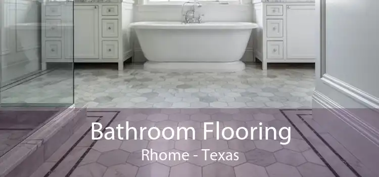 Bathroom Flooring Rhome - Texas