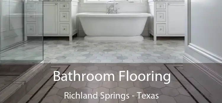 Bathroom Flooring Richland Springs - Texas