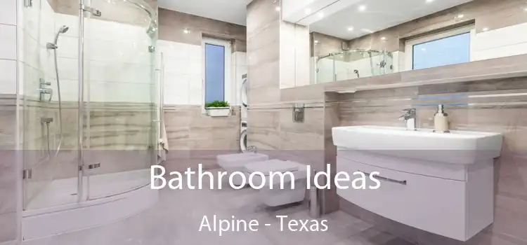 Bathroom Ideas Alpine - Texas