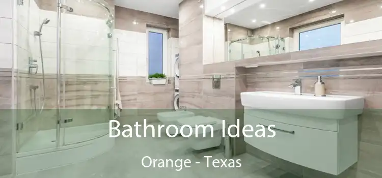Bathroom Ideas Orange - Texas