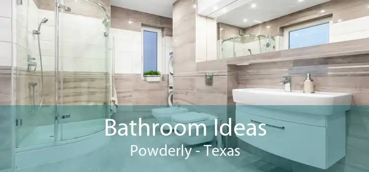 Bathroom Ideas Powderly - Texas