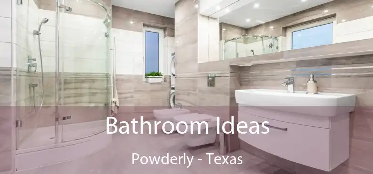 Bathroom Ideas Powderly - Texas