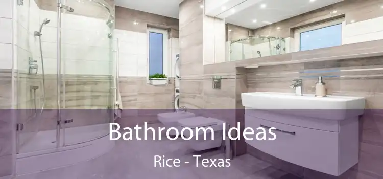 Bathroom Ideas Rice - Texas