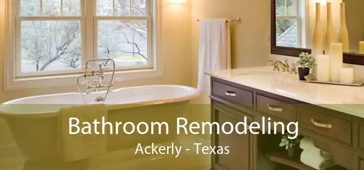 Bathroom Remodeling Ackerly - Texas