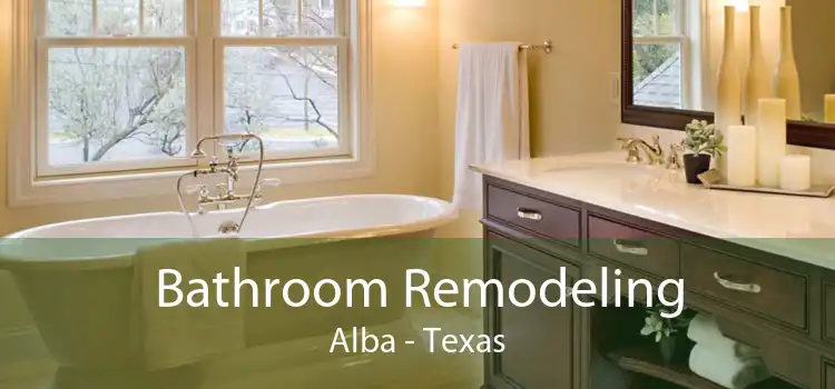 Bathroom Remodeling Alba - Texas