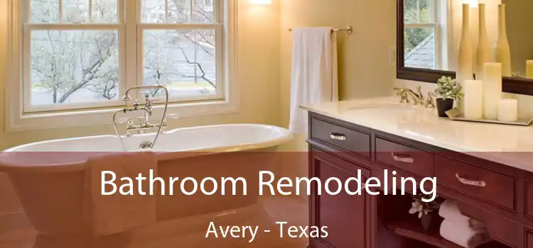 Bathroom Remodeling Avery - Texas