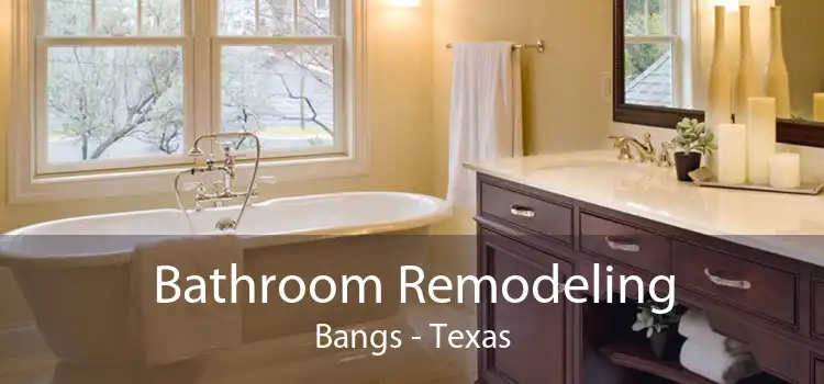 Bathroom Remodeling Bangs - Texas