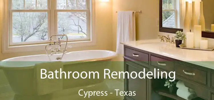 Bathroom Remodeling Cypress - Texas