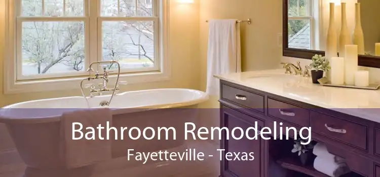 Bathroom Remodeling Fayetteville - Texas