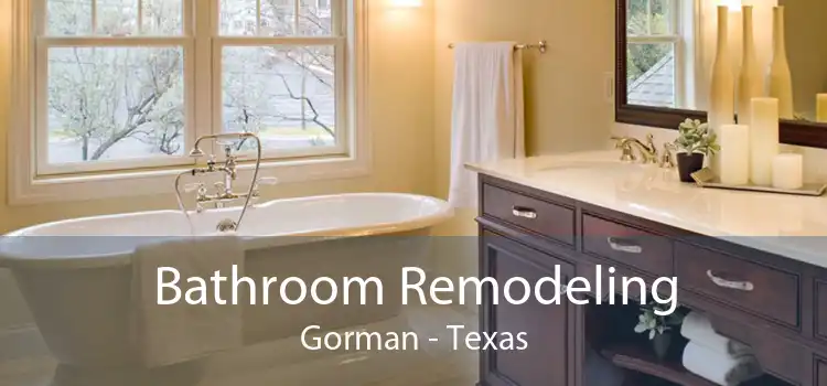 Bathroom Remodeling Gorman - Texas