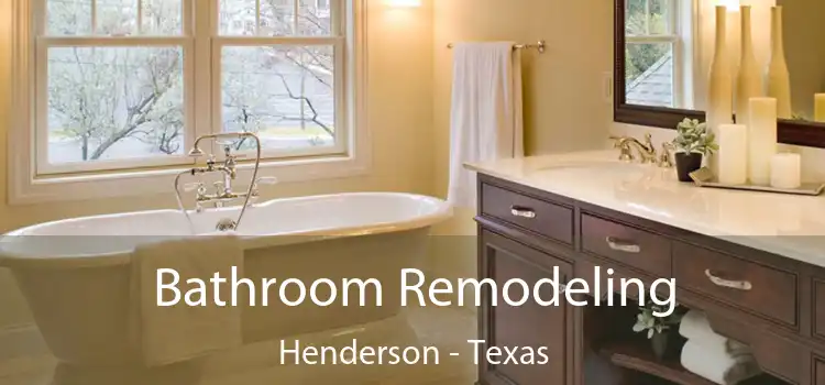 Bathroom Remodeling Henderson - Texas