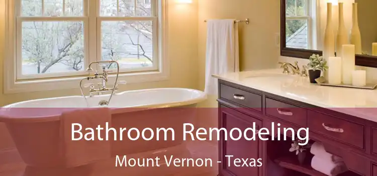 Bathroom Remodeling Mount Vernon - Texas