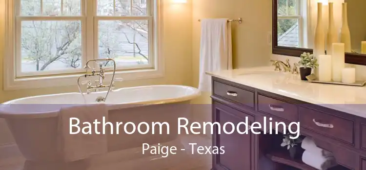 Bathroom Remodeling Paige - Texas