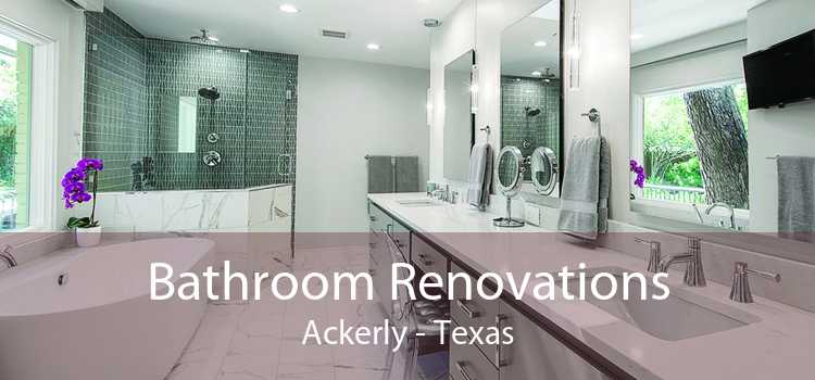 Bathroom Renovations Ackerly - Texas