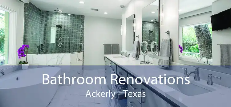 Bathroom Renovations Ackerly - Texas