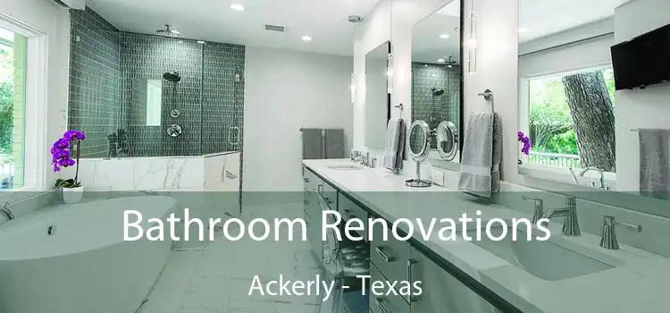 Bathroom Renovations Ackerly - Texas