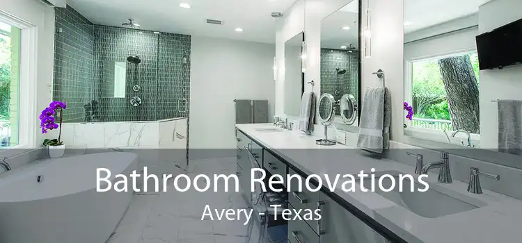 Bathroom Renovations Avery - Texas