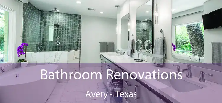 Bathroom Renovations Avery - Texas