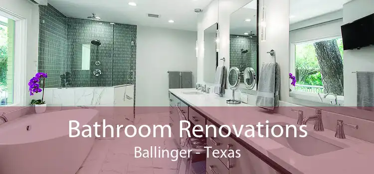 Bathroom Renovations Ballinger - Texas