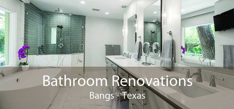 Bathroom Renovations Bangs - Texas